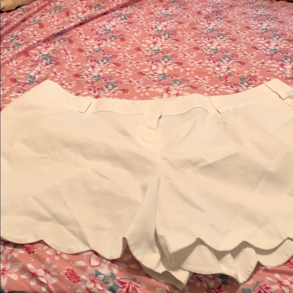 Lane Bryant white shorts